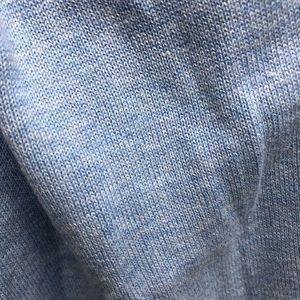 Stunning blue envelope neck sweater